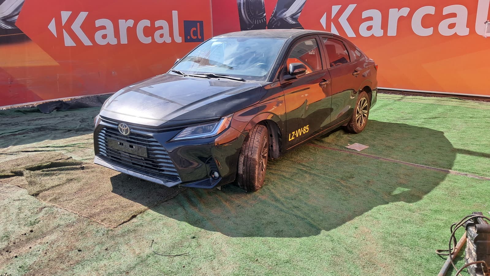 Toyota Yaris 2024, patente LZVV85